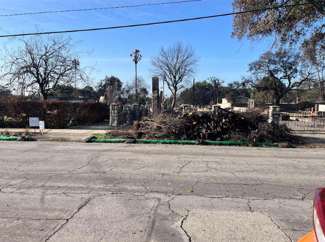 Aftermath of the LA fires